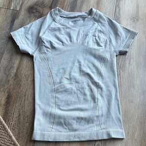 Kids Gray Short Sleeve Shirt